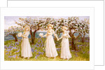 The Three Girls in White by Kate Greenaway