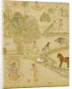 Maharaja Amar Singh II worshipping Vishnu by Unknown