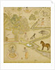 Maharaja Amar Singh II worshipping Vishnu by Unknown