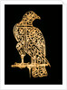Emblem for a Standard in the form of a calligraphic falcon on a perch. Delhi, India , 17th century A.D. by Unknown