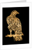 Emblem for a Standard in the form of a calligraphic falcon on a perch. Delhi, India , 17th century A.D. by Unknown