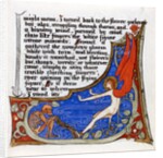 Page from Illuminated Manuscript by Phoebe Traquair