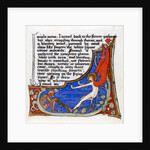 Page from Illuminated Manuscript by Phoebe Traquair