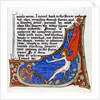 Page from Illuminated Manuscript by Phoebe Traquair