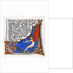 Page from Illuminated Manuscript by Phoebe Traquair