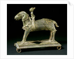 Ram and rider. Majapahit, Java, 14th-15th century by Unknown