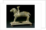Ram and rider. Majapahit, Java, 14th-15th century by Unknown