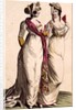 Paris Dress, from Ladies Magazine. London, England, 1801 by Unknown