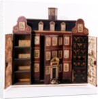 Doll's house wardrobe by Anonymous