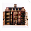 Doll's house wardrobe by Anonymous