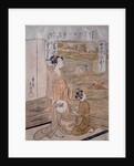 The Courtesan Tamagiku of Nakamanji-ya by Ippitsusai Buncho