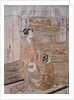 The Courtesan Tamagiku of Nakamanji-ya by Ippitsusai Buncho