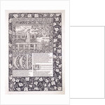 Trial page from The Canterbury Tales by William Morris