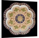Octagonal plate by Augustus Welby Northmore Pugin