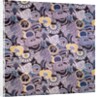 Grapes and flowers dress fabric by George Sheringham