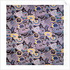 Grapes and flowers dress fabric by George Sheringham
