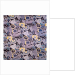 Grapes and flowers dress fabric by George Sheringham