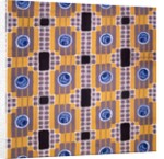 Blue Roses furnishing fabric by Joseph Percy Bilbie