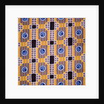 Blue Roses furnishing fabric by Joseph Percy Bilbie
