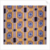 Blue Roses furnishing fabric by Joseph Percy Bilbie