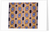 Blue Roses furnishing fabric by Joseph Percy Bilbie
