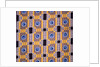 Blue Roses furnishing fabric by Joseph Percy Bilbie