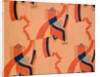 Furnishing fabric with abstract design by F. Gregory Brown