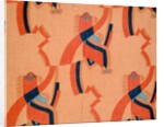 Furnishing fabric with abstract design by F. Gregory Brown
