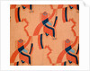 Furnishing fabric with abstract design by F. Gregory Brown