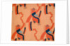 Furnishing fabric with abstract design by F. Gregory Brown