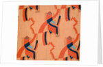 Furnishing fabric with abstract design by F. Gregory Brown