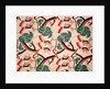 Horsemen and trees furnishing fabric by F. Gregory Brown