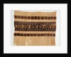 Tiraz with Arabic caligraphy and circular motifs by Unknown