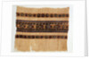 Tiraz with Arabic caligraphy and circular motifs by Unknown
