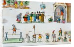 Circus figures, detail. Germany, 19th century by Anonymous