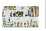 Circus figures, detail. Germany, 19th century by Anonymous