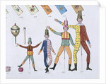 Puppet clowns by Anonymous