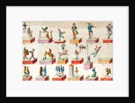 Circus acts. Germany, 19th century by Anonymous