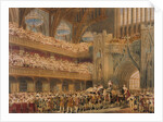 The Champion of England Entering Westminster Hall by Unknown