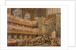 The Champion of England Entering Westminster Hall by Unknown