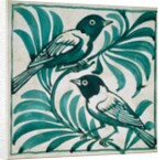 Weaver Birds in Foliage by William De Morgan
