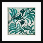 Weaver Birds in Foliage by William De Morgan