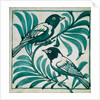 Weaver Birds in Foliage by William De Morgan