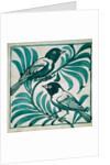 Weaver Birds in Foliage by William De Morgan
