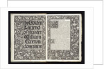 Title page of The Golden Legend by William Morris