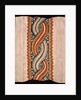 Coptic textile with a double helix design by Morris & Co.