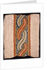 Coptic textile with a double helix design by Morris & Co.