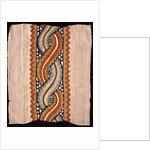 Coptic textile with a double helix design by Morris & Co.