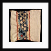 Coptic textile with a tulip-like flower design by Morris & Co.