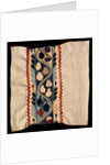 Coptic textile with a tulip-like flower design by Morris & Co.